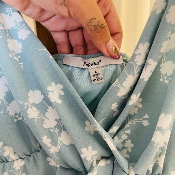 Sweet floral babydoll tank - Picture 3 of 3